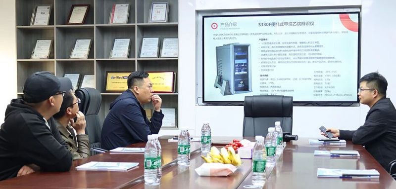 热烈欢迎丨华北地区客户莅临我司参观考察洽谈业务!