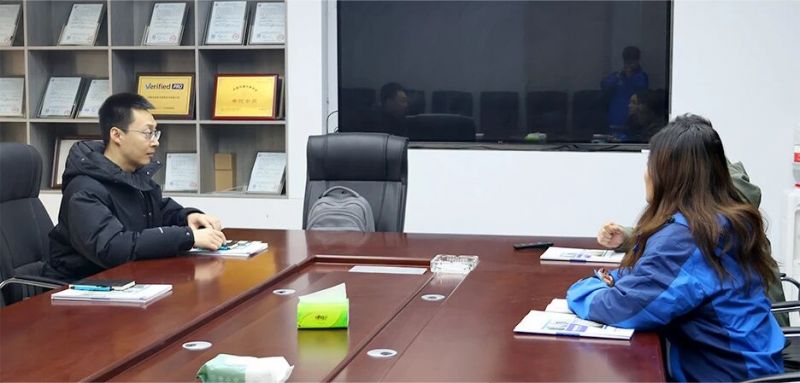 热烈欢迎丨华北地区客户莅临我公司进行实地参观考察洽谈业务!