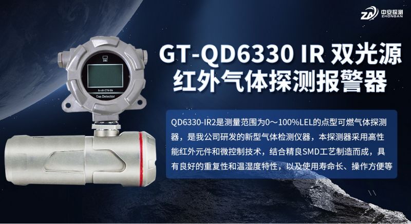中安探测GT-QD6330：扎实技术根基，铸就气体探测行业实力